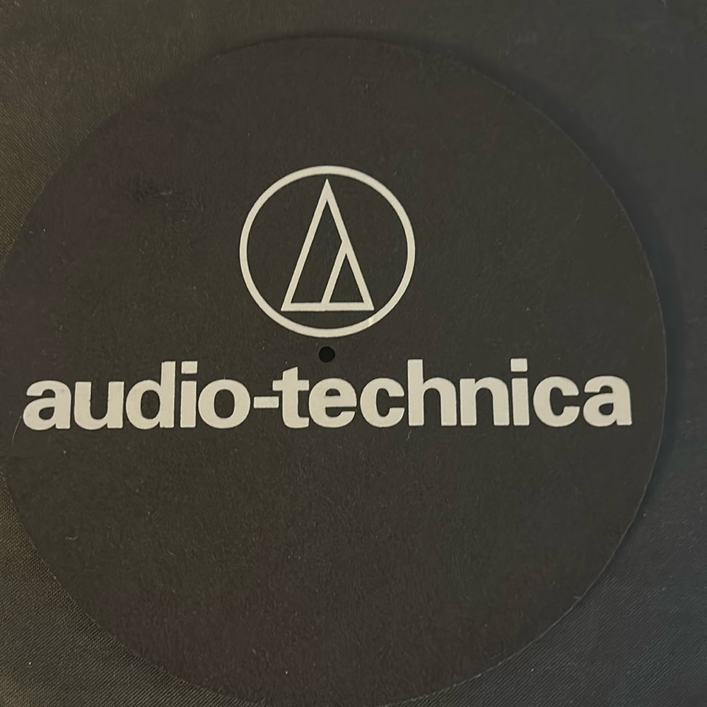 Audio - Technica Felt slip mat. Free speaker covers